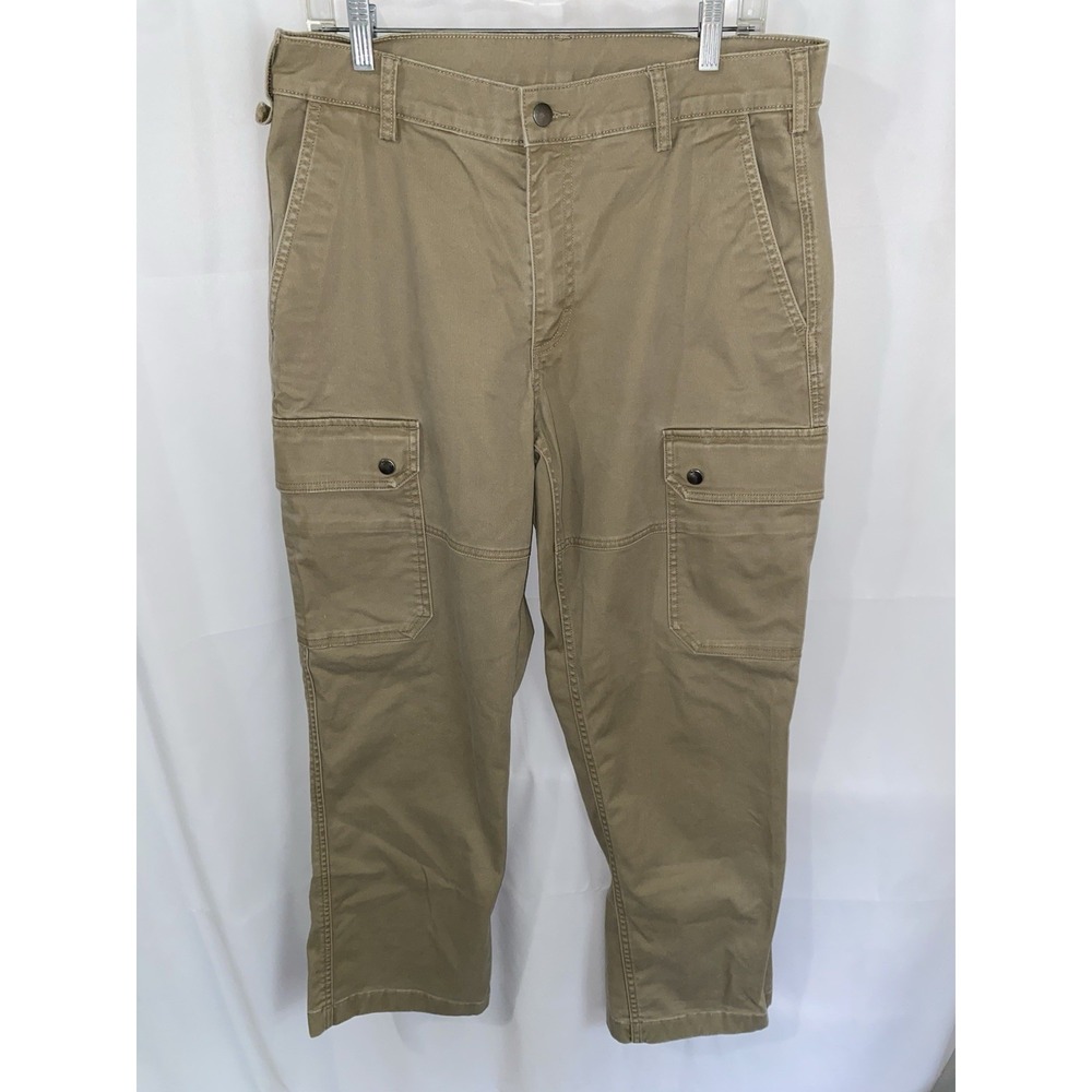 Duluth 40 Grit Mens 34x30 Flex Twill Relaxed Fit Cargo Pants 58418